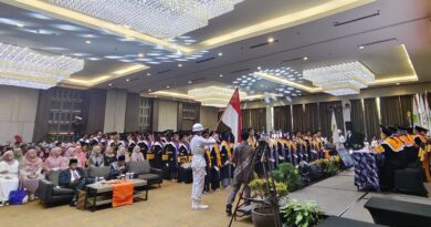 Ketua STIES Kukuhkan 133 Mahasiswa pada Wisuda Angkatan ke-XI di Harper Hotel Purwakarta